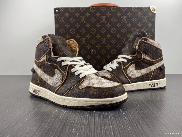 Cheap MAX x OFF-WHITE Jordan 1 LV Air 0817
